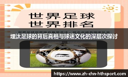 埋汰足球的背后真相与球迷文化的深层次探讨